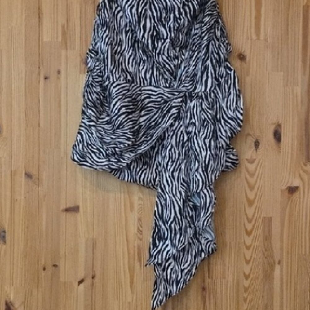 OFFERS WELCOME - NWT FOR LOVE AND LEMONS ALLIE ZEBRA PRINT MINI DRESS - Picture 5 of 9